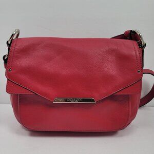 Coach Taylor Women's Berry Leather Mini Flap Crossbody Bag
